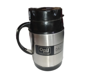 “Opil Dazzle Stainless Steel Insulated Mug with lid removed”